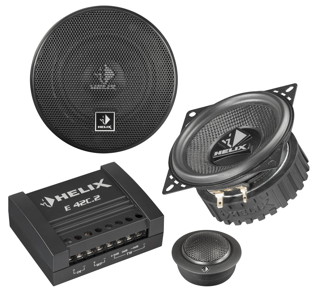 HELIX S 42C.2, 2-way component system, 4 inch / 100 mm